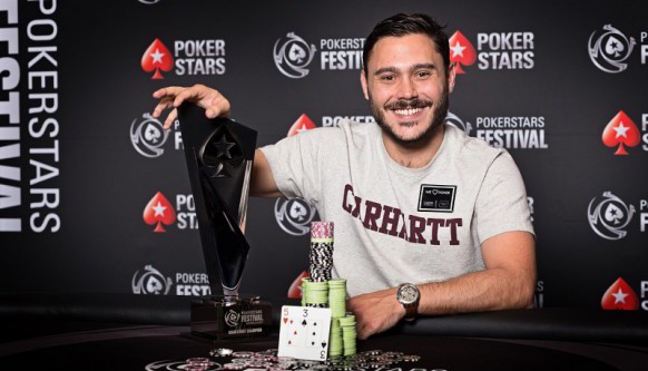 Foto campeon 2017 pokerstars