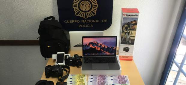 Foto de la Policía Nacional