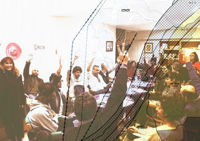 Foto asamblea Podemos Mb