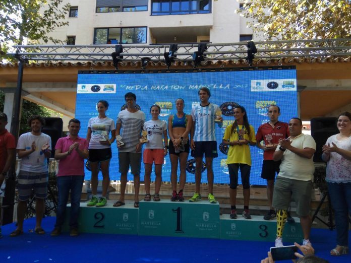 Foto podium Media Marathon