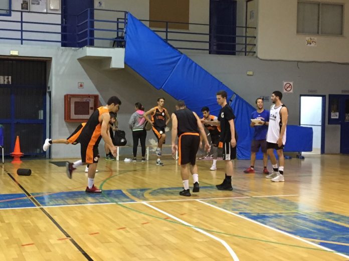 Foto entreno CB Marbella