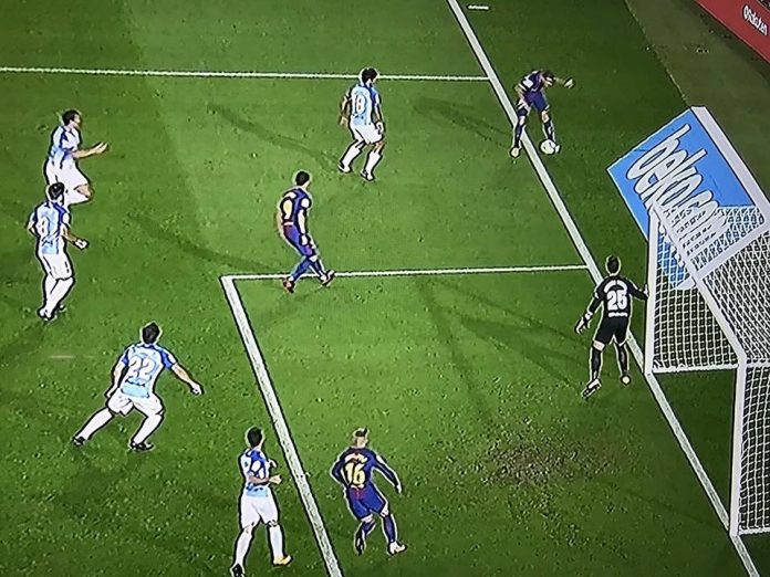 Foto gol Barça ilegal
