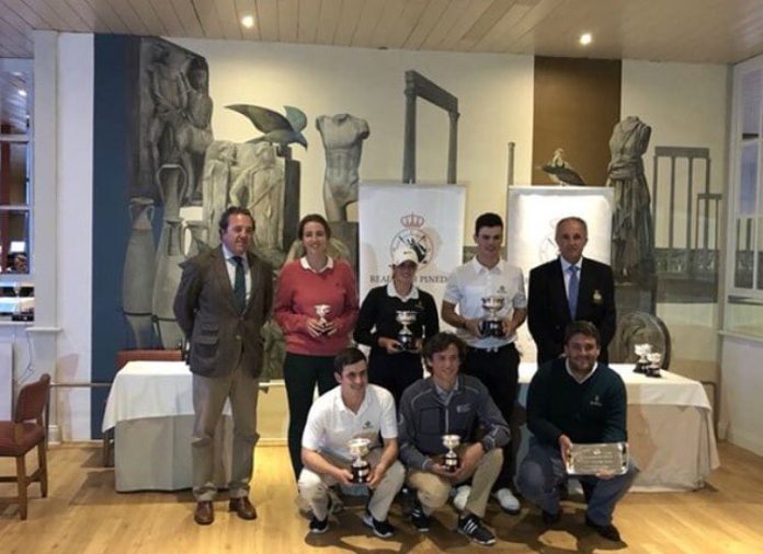 Foto ganadores golf Pineda