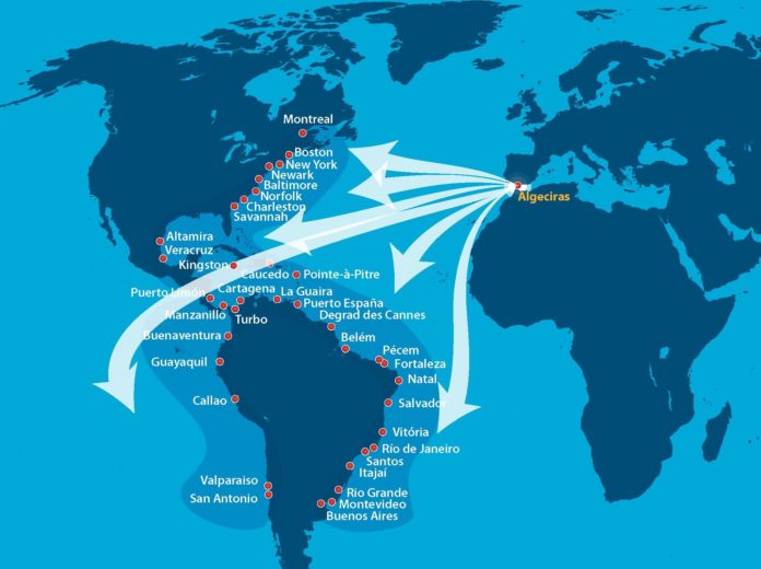 Conectividad Algeciras-América