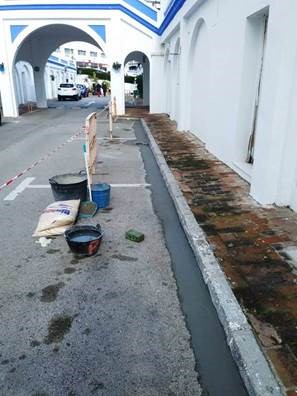Foto obras Pto Estepona