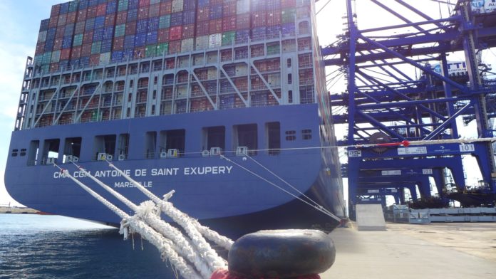 Megaship CMA CGM Antoine Saint Exupery