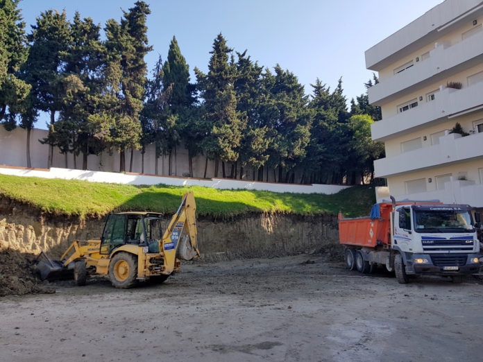 Foto obra Avda Andalucía