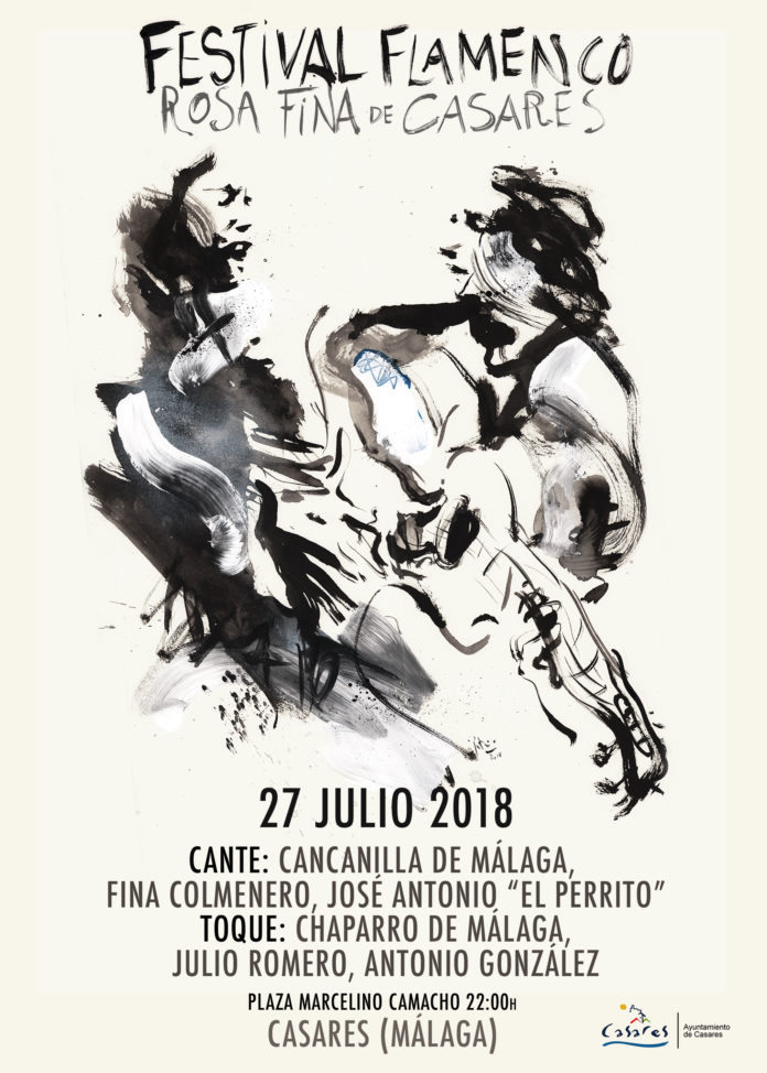 Cartel ROSA FINA DE CASARES 2018