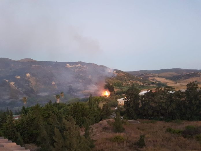 Foto Manilva incendio