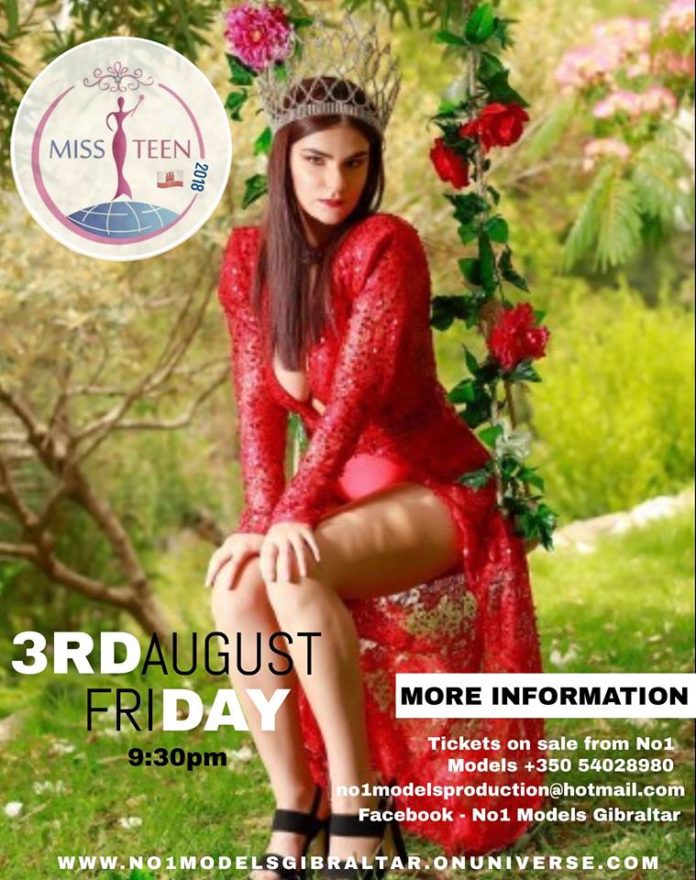 Foto cartel Miss Teen 2018