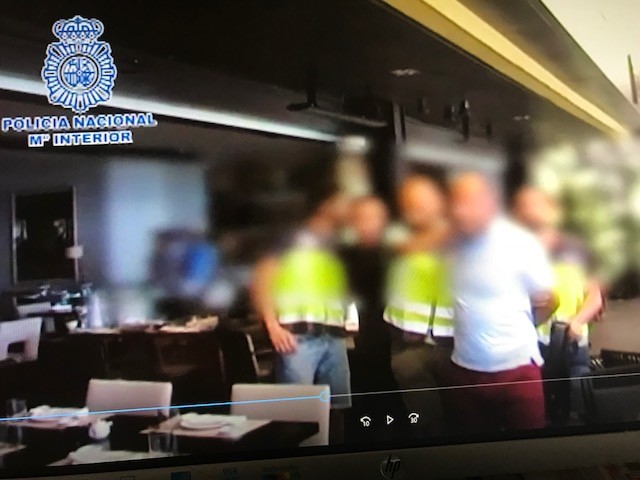 Foto de la Policía Nacional