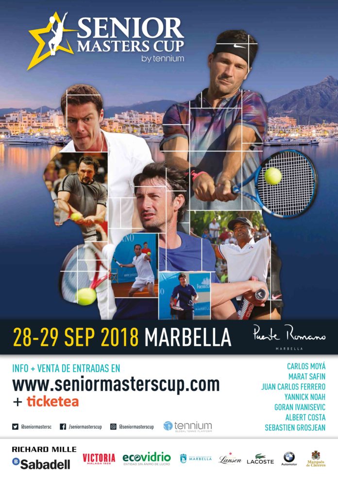 Senior Masters Cup 2018 Cartel