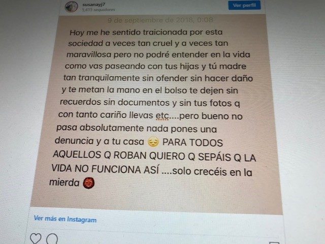 Foto instragram mujer joaquin