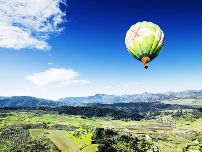 Vuelo en globo sobre Hoya del Tajo