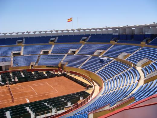 La instalación en la eliminatoria de Copa Davis