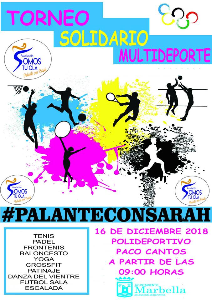 Foto cartel Torneo Solidario Sarah