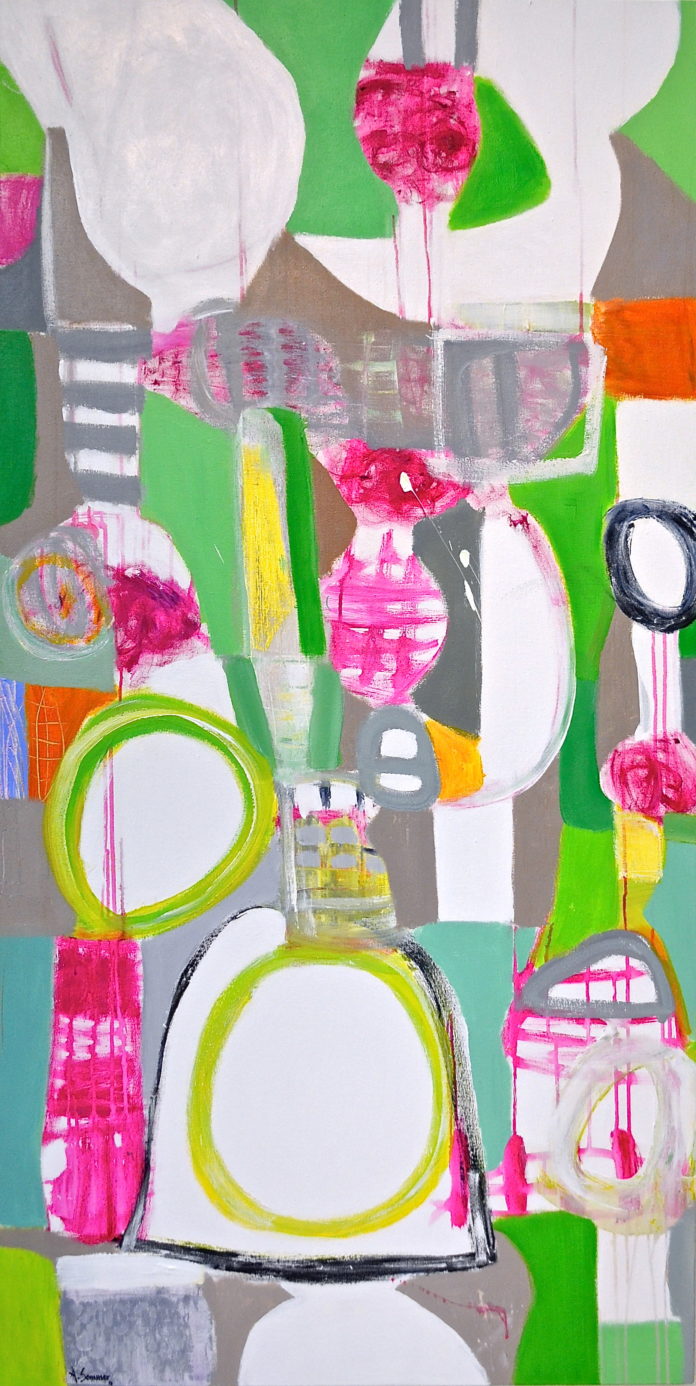 CALALÁ- 2018-ACRYLIC ON CANVAS -183 x 92 cm-72¨X 36¨