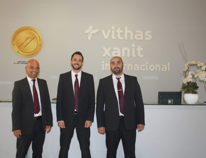 Equipo de International Services del Hospital Vithas Xanit Internacional