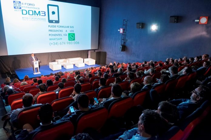 Un momento del II Foro Estratégico DOM3 2017