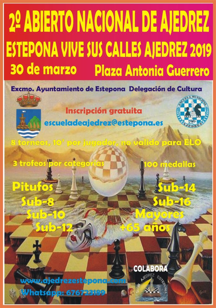 190330 Ajedrez CARTEL EVSC 2019