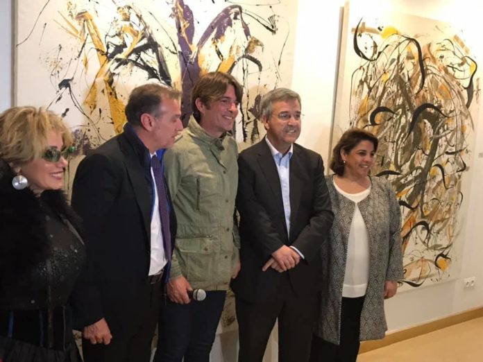 Foto Curro Leyton y autoridades