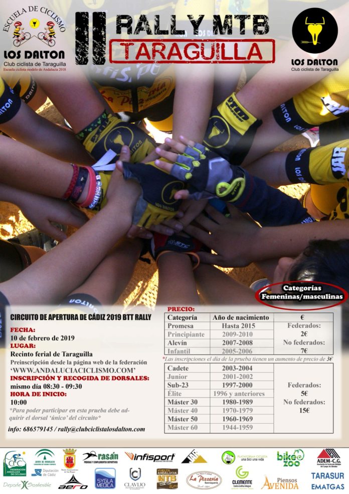 cartel rally taraguilla