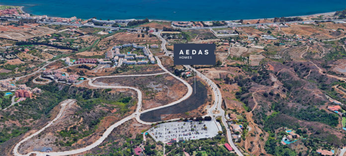 Localización de la promoción Vanian Valley de AEDAS Homes en el sector Vanian de Estepona.