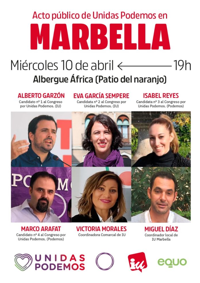 10 ABR 2019 IU CSO Acto Garzón