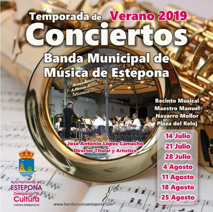 190714 Temporada de Verano Conciertos Banda Municipal de Estepona