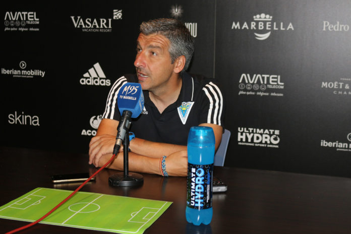 David Cubillo en rueda de prensa