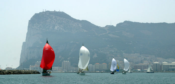 Segel Regatta in Gibraltar