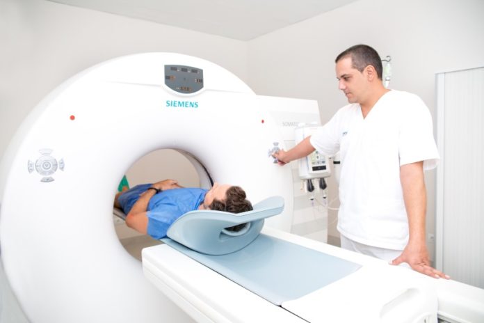prueba de escáner CT de última generación de Cenyt Hospital