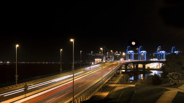 Puerto de Algeciras. Puente Acceso Norte