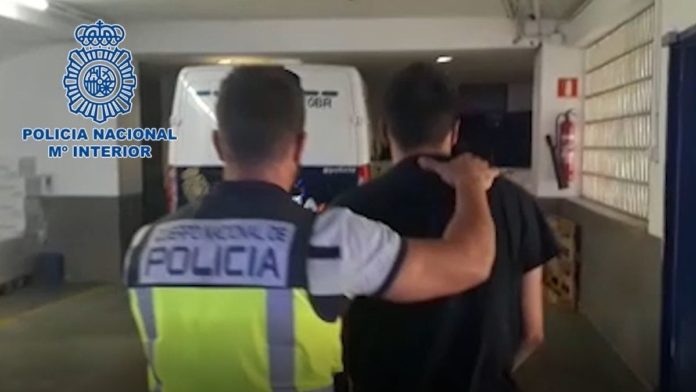 Foto de la Policía Nacional