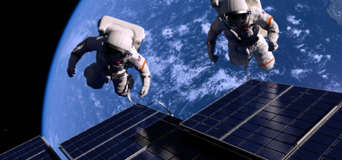 The astronaut