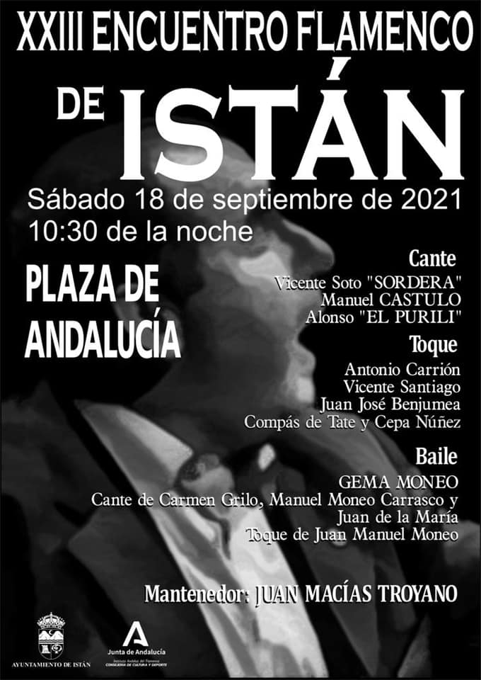 CARTEL FLAMENCO ISTÁN 2021