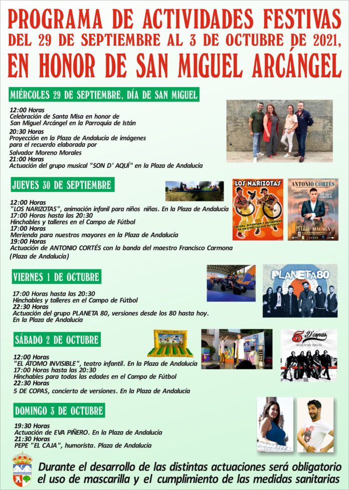 Cartel Fiestas San Miguel 2021
