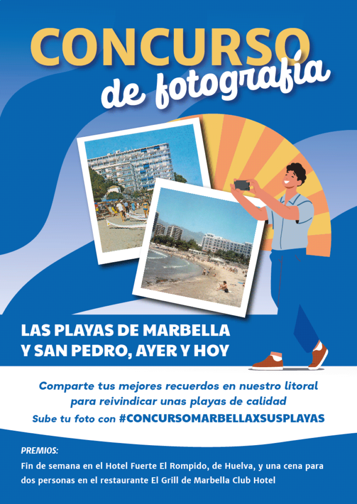 Cartel #ConcursoMarbellaXSusPlayas