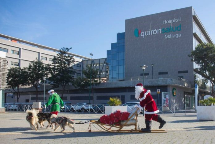 Imagen Papá Noel, guiado por perros