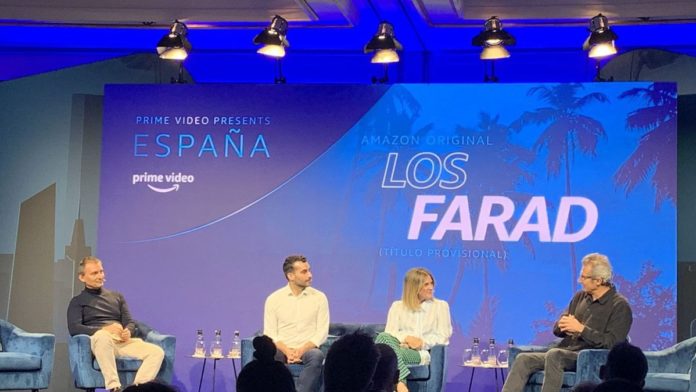 Alejandro Hernández (izquierda) y Mariano Barroso (derecha), ayer en la presentación de «Los Farad». @RAQHDEZ