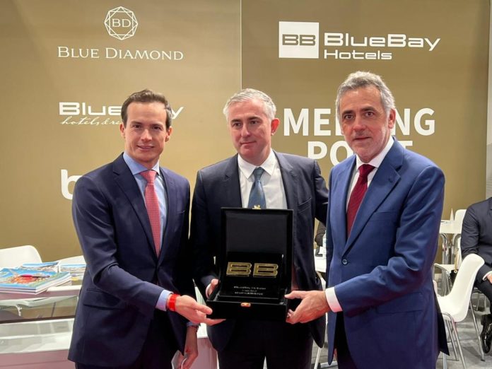 Fitur _ BlueBay Hotels y Hospiten _ Pedro Luis Cobiella, Ramón Hernández y Juan José Hernández