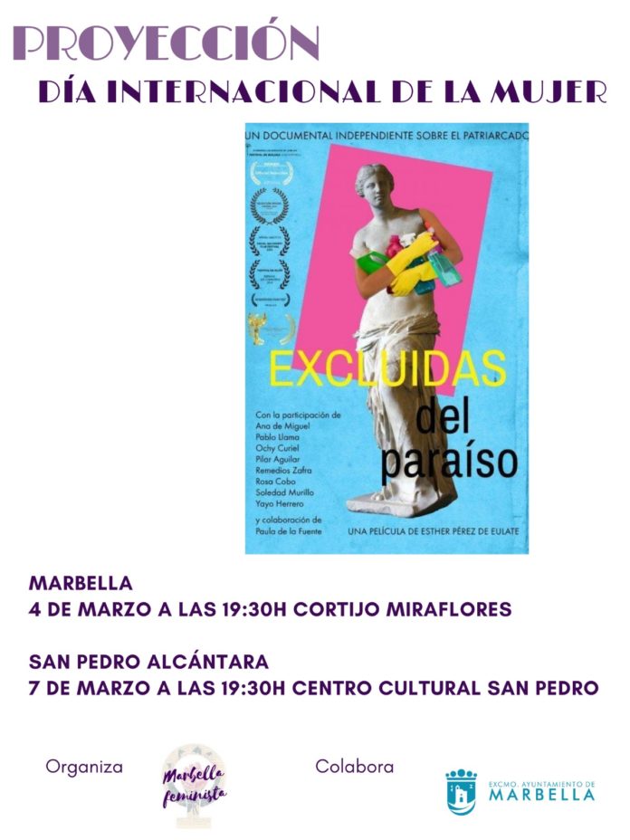 cartel excluidas del paraiso