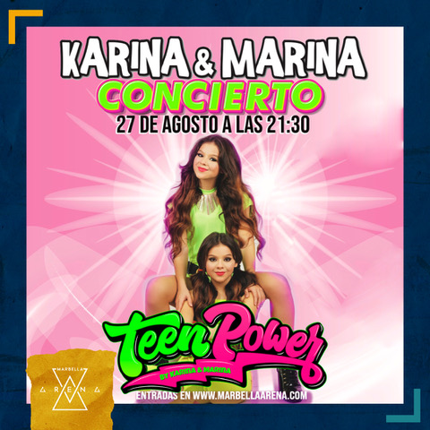 Karina y Marina en Marbella Arena