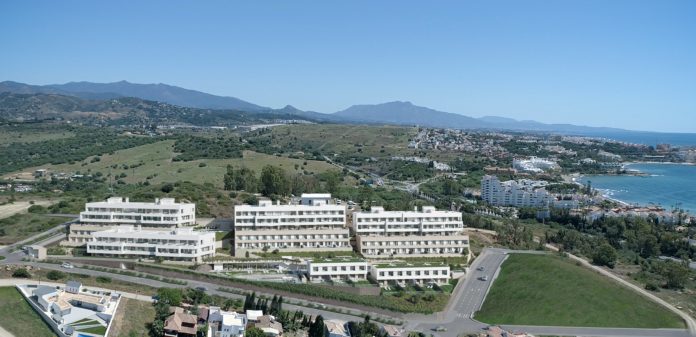 Imagen aérea de la promoción Azure en Zenity