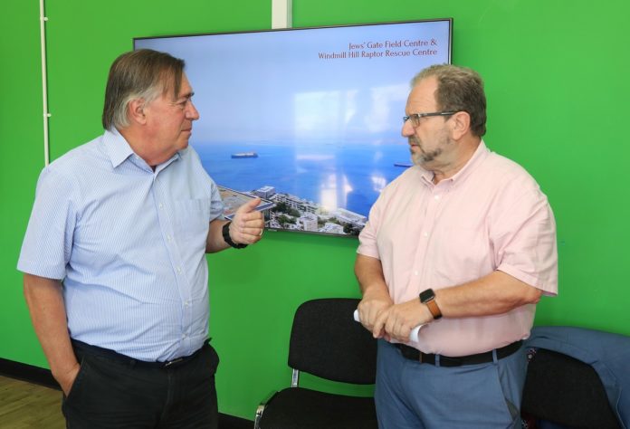 John Cortés y Clive Finlayson - Red de Observación de la Migración de Aves entre Europa y África (EABMON)
