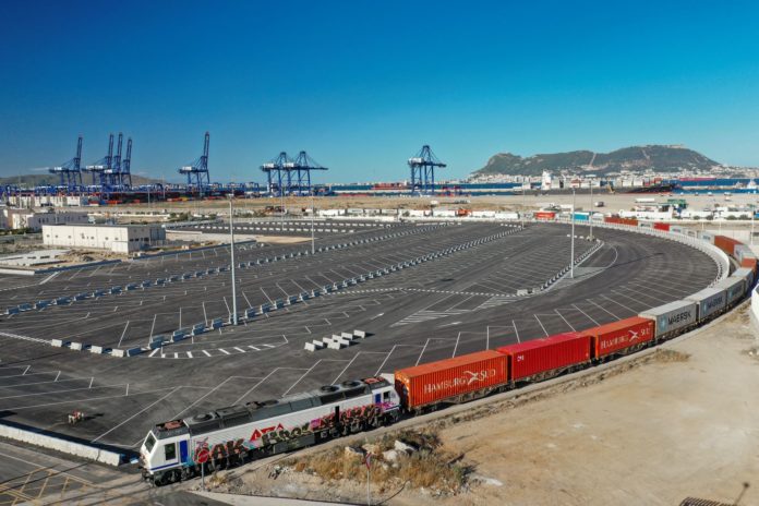 Puerto Algeciras. Obras terminal TTP2