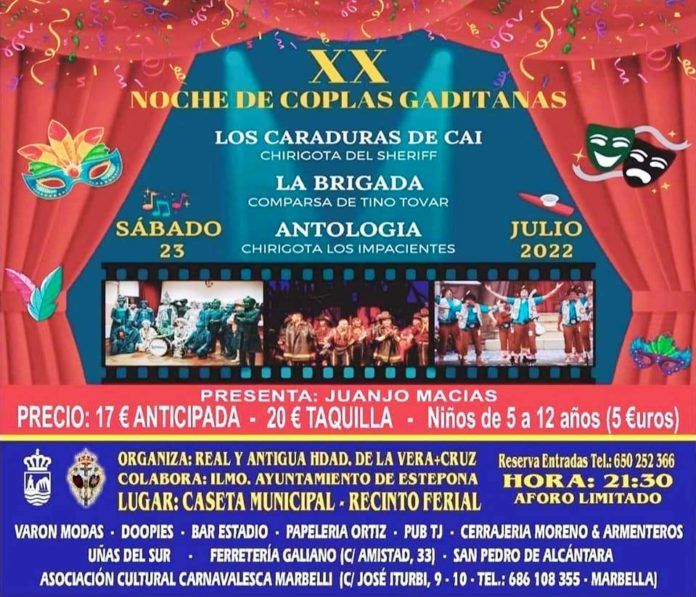 XX Noche Coplas Gaditanas 2022