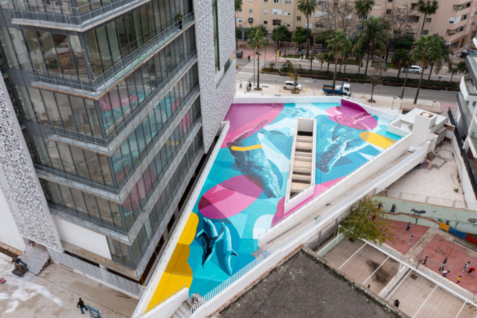 Mural horizontal