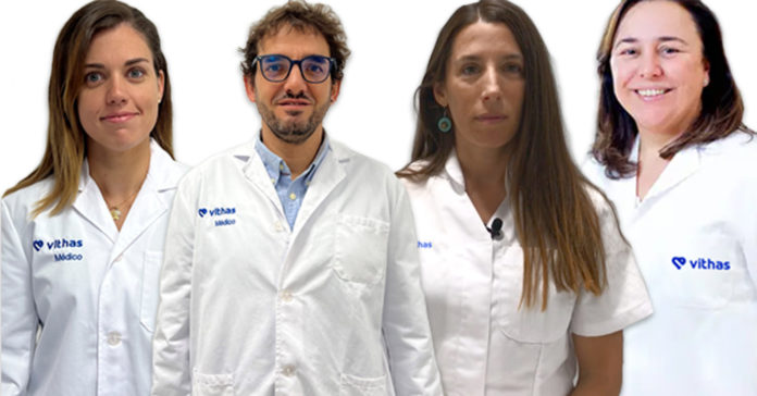 Profesionales de Vithas Xanit que participarán en el Aula Salud