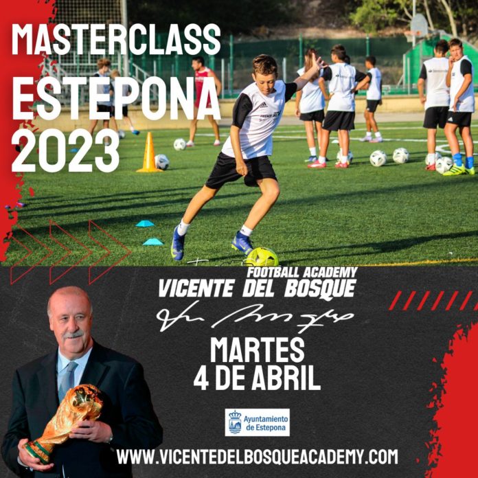 Cartel Masterclass Campus Vicente del Bosque